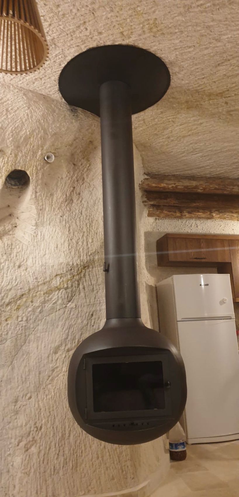 Asma Küre Camlı Şömine