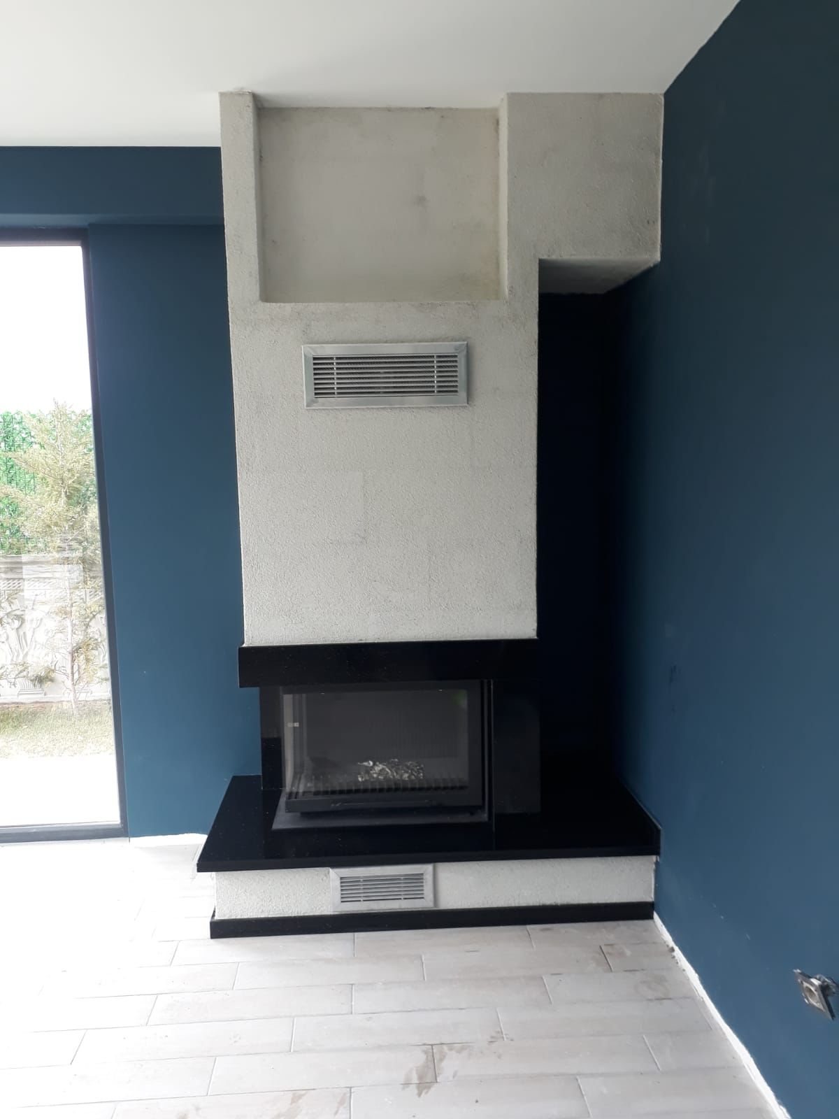 U Tipi Asansörlü Şömine