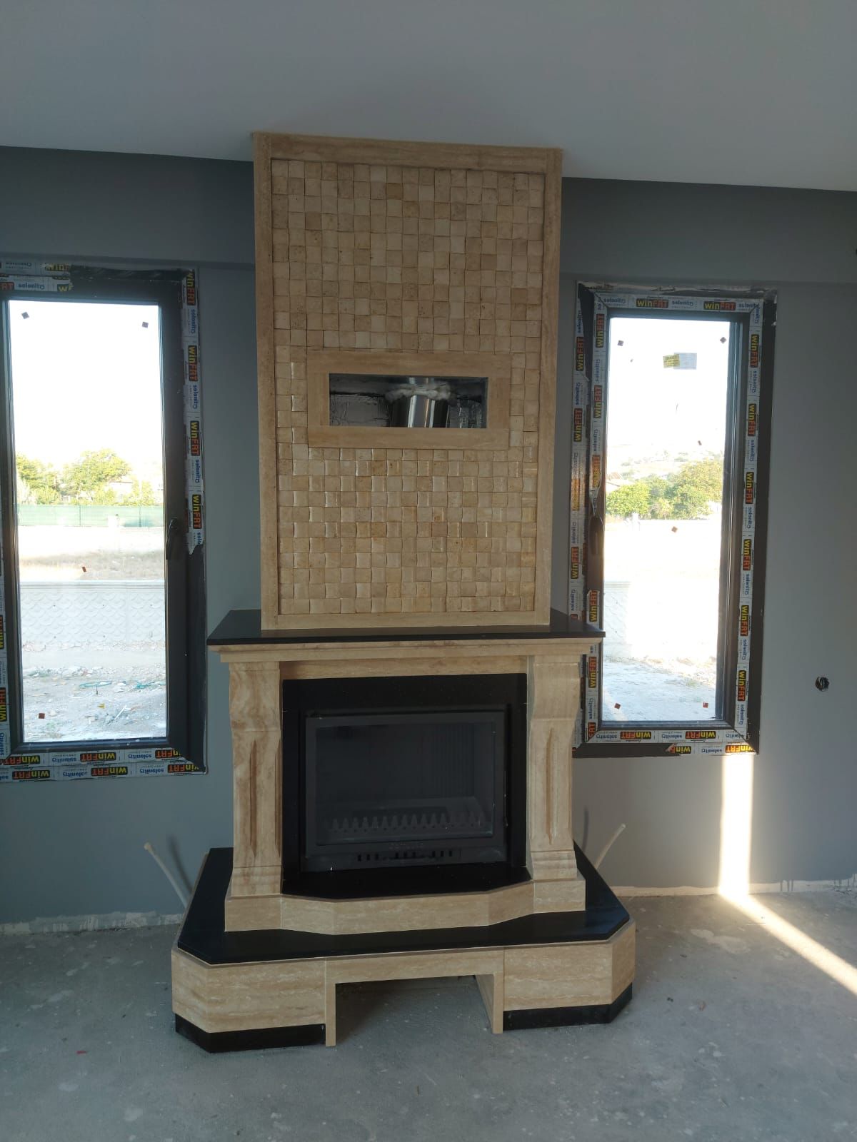 70'lik Standart Şömine