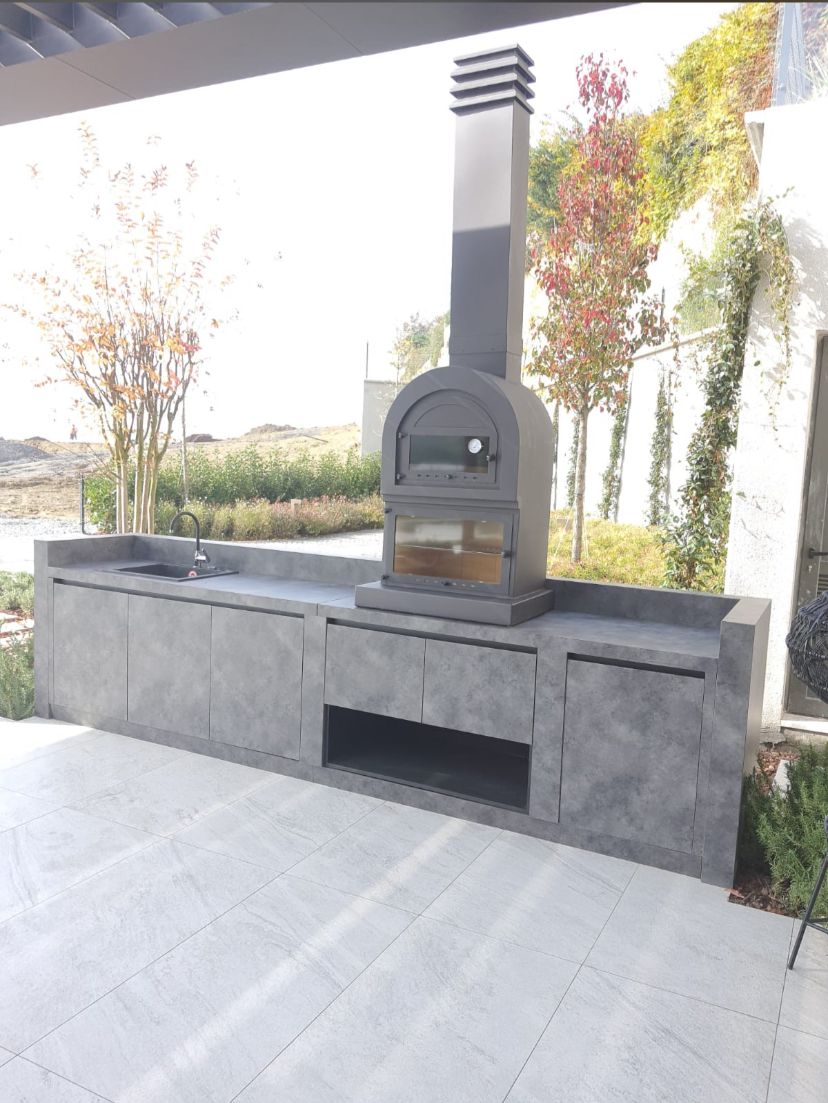 Metal Üstten Fırınlı Barbekü